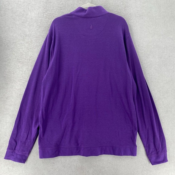 johnnie-O Colorado Rockies 1/4 Zip Pullover Mens XXL MLB Apex Purple‎ Fleece - Picture 2 of 11